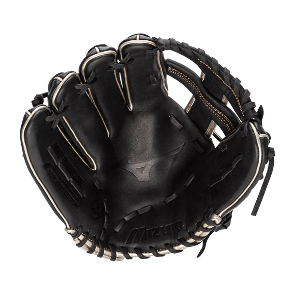 Discount ๐ Mizuno MVP Prime SE 12.5'' Slow Pitch Softball Glove: GMVP1250PSES8 Black/Gold Black, Yellow ๐งจ 6 Discount ๐ Mizuno MVP Prime SE 12.5'' Slow Pitch Softball Glove: GMVP1250PSES8 Black/Gold Black, Yellow ๐งจ - Image 6