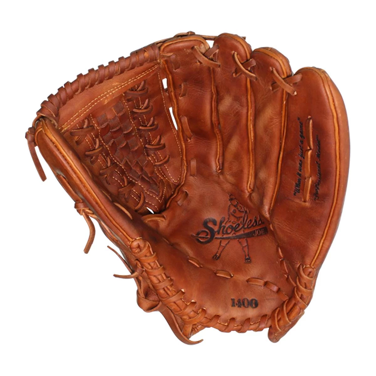 Flash Sale 😀 Shoeless Joe Professional 14" Slow Pitch Softball Glove: 1400BW Brown ⌛ 9 Flash Sale 😀 Shoeless Joe Professional 14" Slow Pitch Softball Glove: 1400BW Brown ⌛ - Image 9