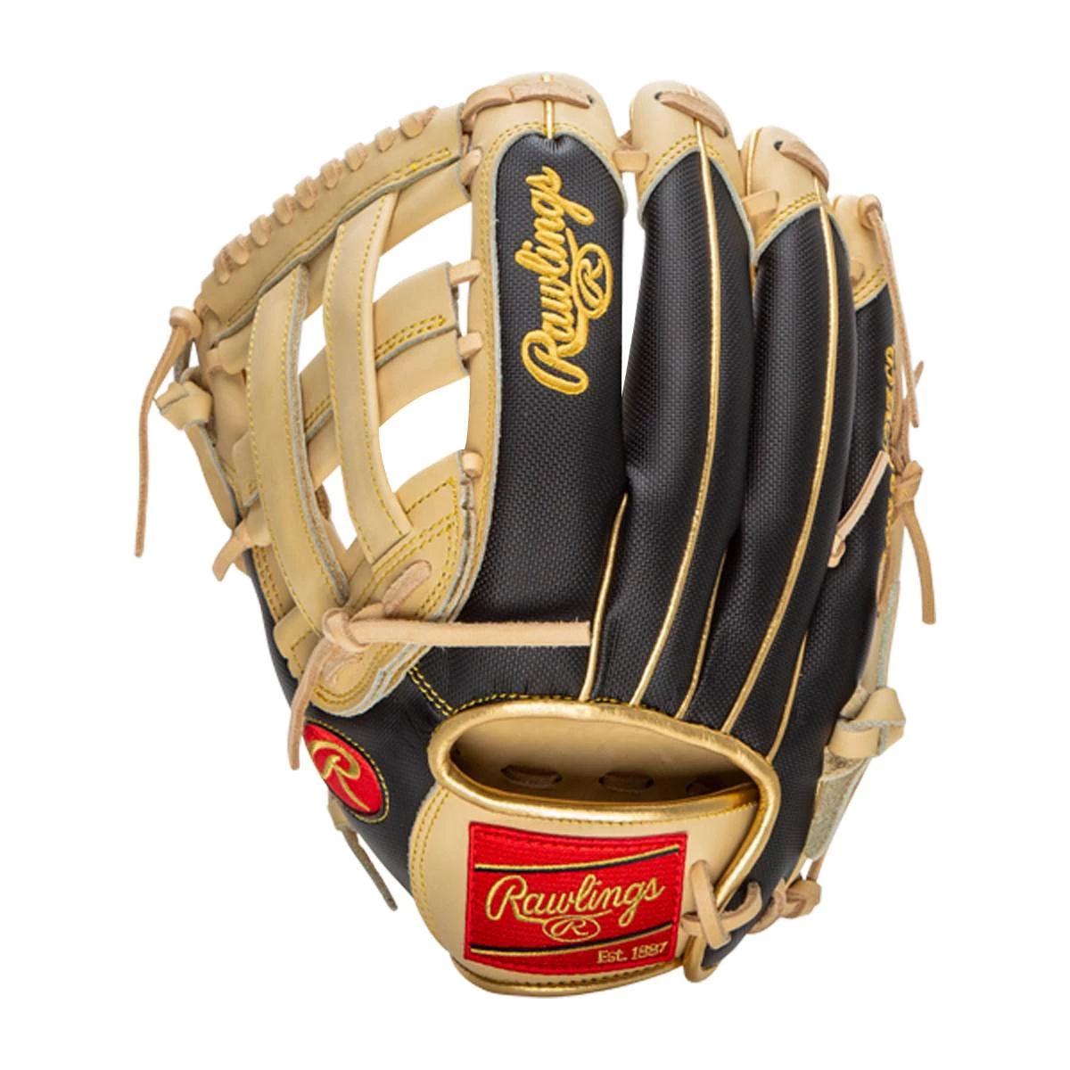 Best Pirce 😀 Rawlings Heart of the Hide R2G Contour Fit Speed Shell 12.5" Baseball Glove: PROR3028U-6C Black, Tan ✔️ 6 Best Pirce 😀 Rawlings Heart of the Hide R2G Contour Fit Speed Shell 12.5" Baseball Glove: PROR3028U-6C Black, Tan ✔️ - Image 6