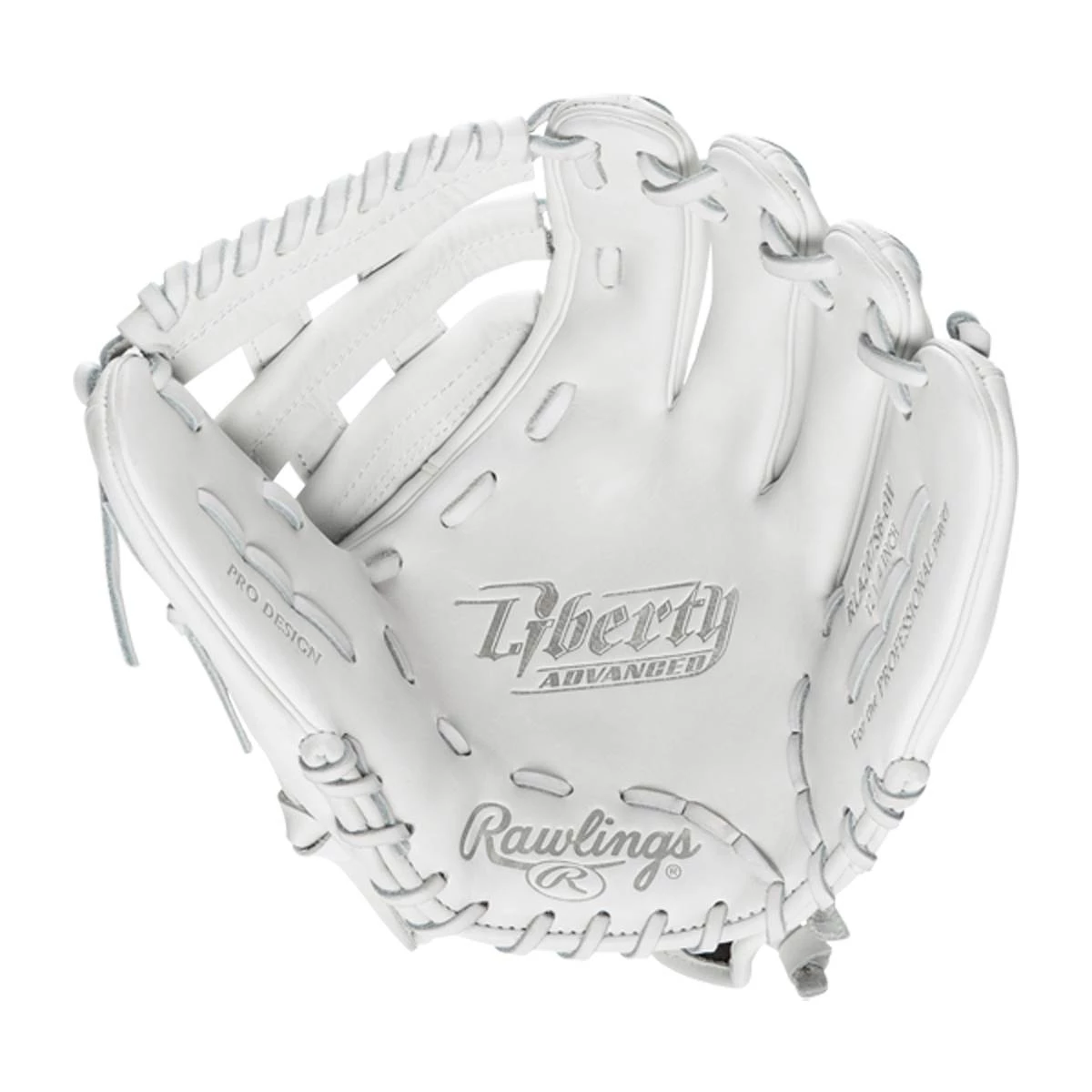 Promo 🛒 Rawlings Liberty Advanced 12.25" Fastpitch Softball Glove: RLA207SB-6W Navy, White ❤️ 2 Promo 🛒 Rawlings Liberty Advanced 12.25" Fastpitch Softball Glove: RLA207SB-6W Navy, White ❤️ - Image 2