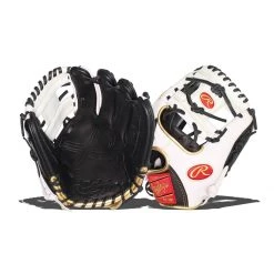 Top 10 👏 Rawlings Encore 11.5" Baseball Glove: EC1150-2BW Black, White ❤️
