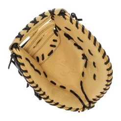 Wholesale 😉 Akadema ProSoft Select Series 12.5" First Base Mitt: ASF454 Black, Tan ⭐ -Deals glovegear Store 74af 12 21 akadema prosoft select series 12 5 first base mitt asf454 35382 12 l