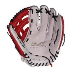 Cheapest ✔️ Miken Pro Series 13" Slow Pitch Softball Glove: PRO130-WSN Red, White 😍 -Deals glovegear Store 762c 04 21 miken pro series 13 slow pitch softball glove pro130 wsn 31191 2 l