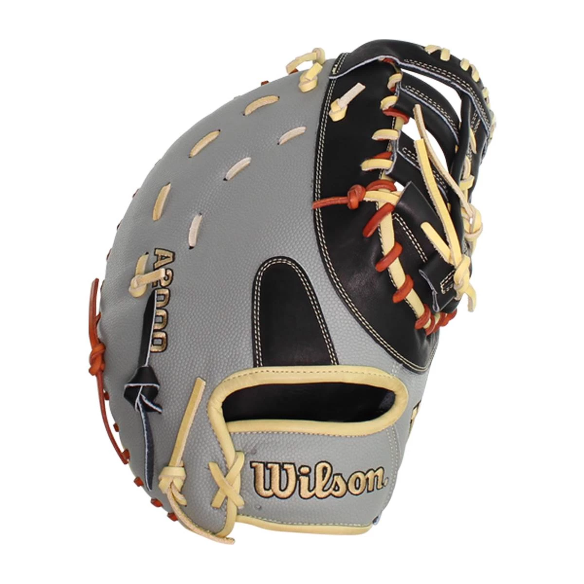 Promo π Wilson A2000 SuperSkin 1620 12.5" Baseball First Base Mitt: WBW100119125 Black, Grey β€οΈ 14 Promo π Wilson A2000 SuperSkin 1620 12.5" Baseball First Base Mitt: WBW100119125 Black, Grey β€οΈ - Image 14