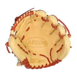 Hot Sale 👍 Wilson A2000 1787 11.75" Baseball Glove: WBW1000891175 Red, Tan ⭐ -Deals glovegear Store 774f 10 20 wilson a2000 1787 11 75 baseball glove wbw1000891175 33600 6 l