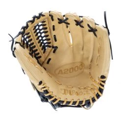 Cheapest 🔔 Wilson A2000 D33 11.75" Baseball Glove: WBW1003921175 Black, Tan ⭐