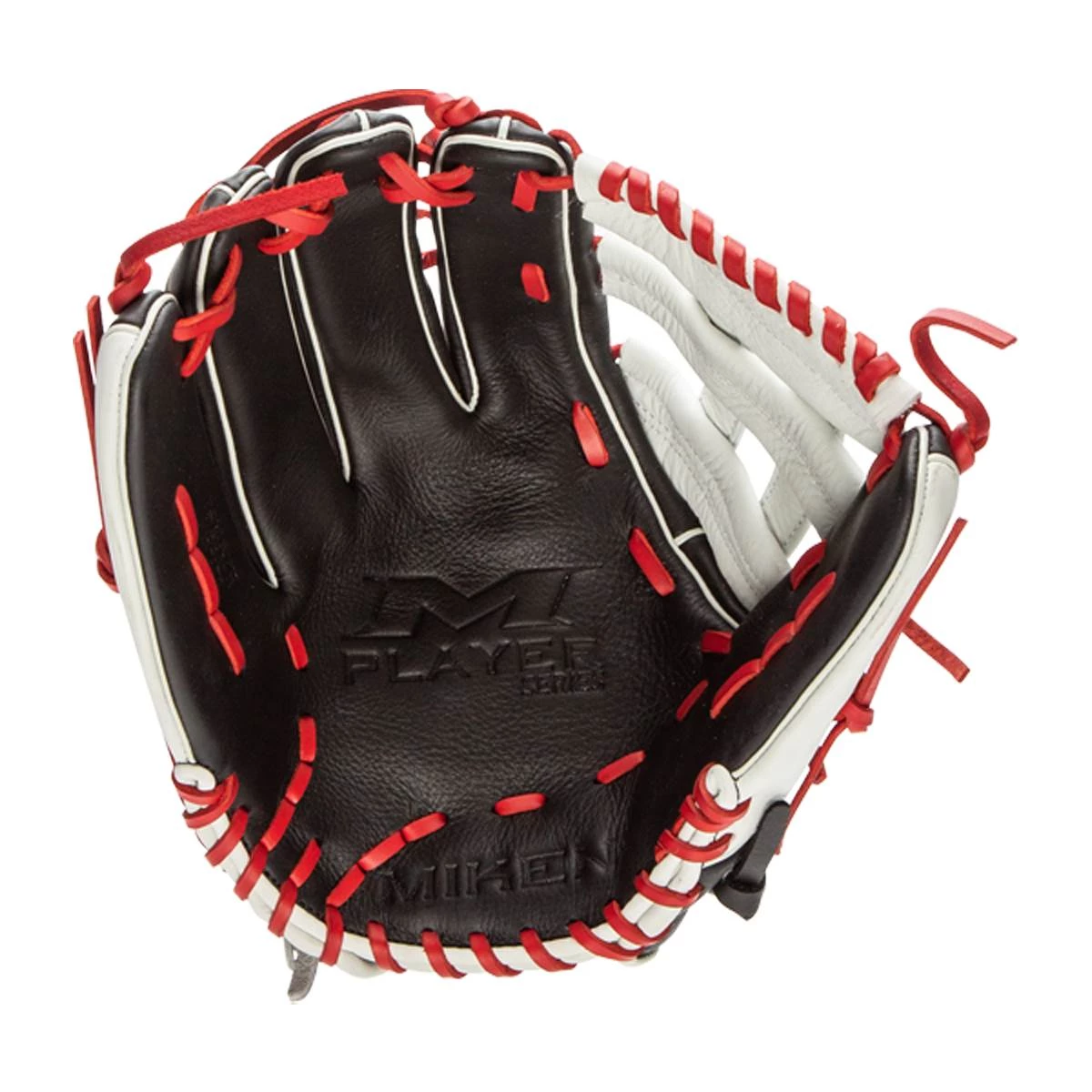 Promo 👍 Miken Player Series 13" Slow Pitch Softball Glove: PS130-PH Black, Red, White ⭐ 1 Promo 👍 Miken Player Series 13" Slow Pitch Softball Glove: PS130-PH Black, Red, White ⭐