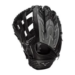 Promo 😀 Mizuno Techfire 13" Slow Pitch Softball Glove: GTF1300 Black, Grey ✔️ -Deals glovegear Store 7a02 08 21 mizuno techfire 13 slow pitch softball glove gtf1300 34555 13 l