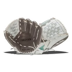 Buy 🎉 Easton Fundamental 12.5" Fastpitch Softball Glove: FMFP125 Grey, Teal, White ⌛ -Deals glovegear Store 7dcf 11 21 easton fundamental 12 5 fastpitch softball glove fmfp125 35286 2 l