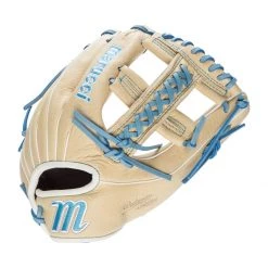 Cheapest ✨ Marucci Palmetto Series 12" Fastpitch Softball Glove: MFGPLM1200FP Blue, Tan 🔥 -Deals glovegear Store 8051 08 21 marucci palmetto series 12 fastpitch softball glove mfgplm1200fp 34982 4 l