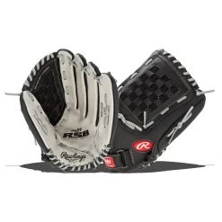 Cheapest 🥰 Rawlings RSB 14" Slow Pitch Softball Glove: RSB140GB Black, Grey 🎁 -Deals glovegear Store 80d2 11 21 rawlings rsb 14 slow pitch softball glove rsb140gb 34635 008 l