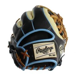 Budget 🧨 Rawlings Heart of the Hide 11.75" Baseball Glove: PRO315-2CBC Black, Blue, Tan ⌛ -Deals glovegear Store 8114 06 20 rawlings heart of the hide 11 75 baseball glove pro315 2cbc 33263 7 l