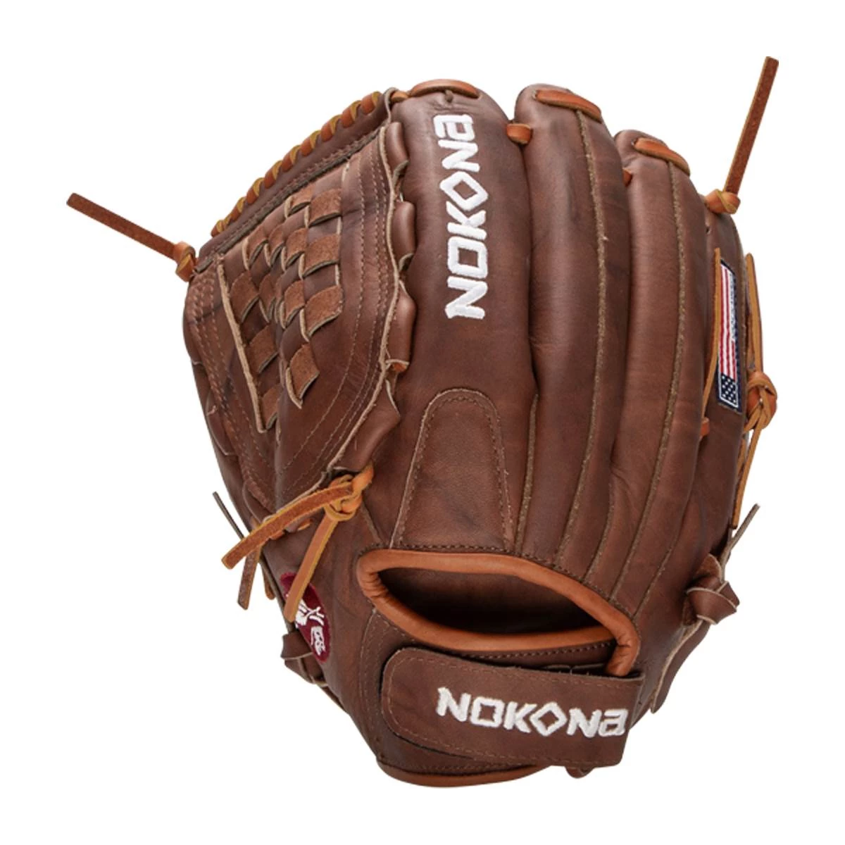 Discount 🔥 Nokona Walnut 12.5" Fastpitch Softball Glove: W-V1250C Brown 👏 7 Discount 🔥 Nokona Walnut 12.5" Fastpitch Softball Glove: W-V1250C Brown 👏 - Image 7