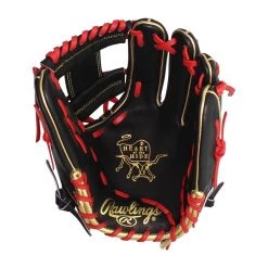 Buy 🧨 Rawlings Heart of the Hide 11.75" Baseball Glove: PRO205W-2BG Black, Red ✨