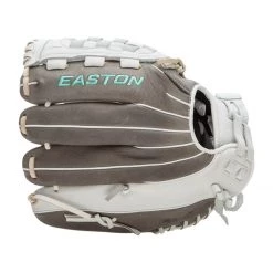 Buy 🎉 Easton Fundamental 12.5" Fastpitch Softball Glove: FMFP125 Grey, Teal, White ⌛ -Deals glovegear Store 8546 11 21 easton fundamental 12 5 fastpitch softball glove fmfp125 35286 10 l