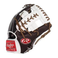 New 😍 Rawlings HOH Mark of a Pro 11.5" Baseball Glove: SP204-19MOW Brown, White 🌟 -Deals glovegear Store 892f 10 20 rawlings hoh mark of a pro 11 5 baseball glove sp204 19mow 33463 3 l