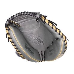 Outlet ⌛ Wilson A2000 PF33 33" Baseball Catcher's Mitt: WBW10016233 Black, Grey ✨ -Deals glovegear Store 895b 09 20 wilson a2000 pf33 33 baseball catchers mitt wbw10016233 33628 6 l