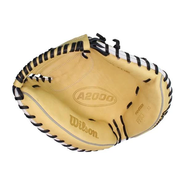 Buy 🎉 Wilson A2000 Pedroia Fit 33.00" Baseball Catcher's Mitt: WTA20RB19PFCM33 Grey, Tan 🔥 5 Buy 🎉 Wilson A2000 Pedroia Fit 33.00" Baseball Catcher's Mitt: WTA20RB19PFCM33 Grey, Tan 🔥 - Image 5