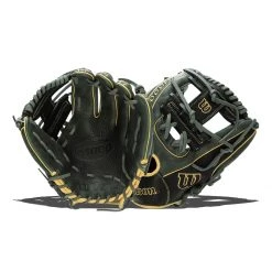 Best Pirce ⭐ Wilson A1000 1786 11.5" Baseball Glove: WBW100134115 Black, Grey, Tan ✔️