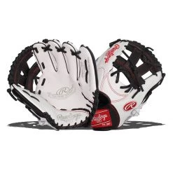 Wholesale 😍 Rawlings HOH Mark of a Pro 11.25" Baseball Glove: SPNP2-7WB Black, White ✔️
