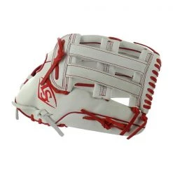 Flash Sale 👏 Louisville Slugger TPS 14" Slow Pitch Softball Glove: WTLPSRS1814 Red, White ⭐ -Deals glovegear Store 8e10 06 18 28548 3 m