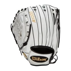 Promo 🔥 Wilson A1000 V125 12.5" Fastpitch Softball Glove: WBW100182125 Black, White, Gold ⭐ -Deals glovegear Store 8e7e 11 21 wilson a1000 v125 12 5 fastpitch softball glove wbw100182125 34280 21 l