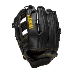 Deals ❤️ Worth Player Series 13.5" Slow Pitch Softball Glove: WPL135-PH Black, Gold ❤️ -Deals glovegear Store 8f27 09 21 worth player series 13 5 slow pitch softball glove wpl135 ph 33940 14 l