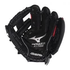 Flash Sale โ Mizuno Prospect PowerClose 10" Youth Baseball Glove: GPP1000Y3RD Black, Red โ