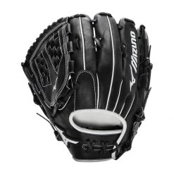 Flash Sale ⭐ Mizuno Pro Select 12.5" Fastpitch Softball Glove: GPSF1250BK Black, White 🎁 -Deals glovegear Store 9317 11 21 mizuno pro select 12 5 fastpitch softball glove gpsf1250bk 30759 7 l
