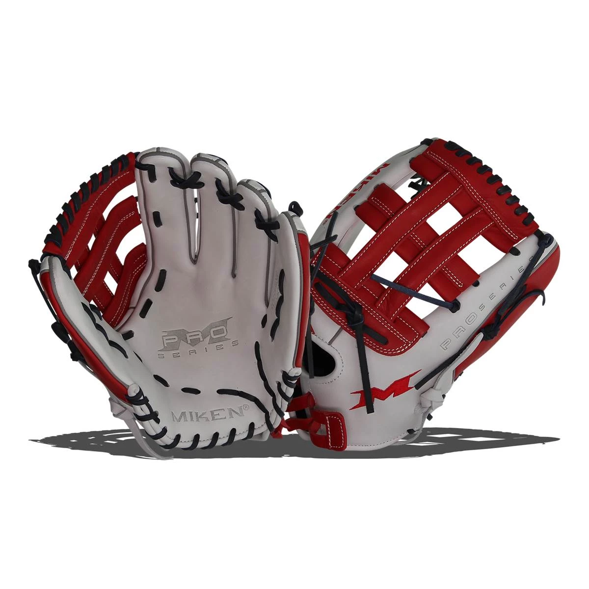 Best deal 👍 Miken Pro Series 13.5" Slow Pitch Softball Glove: PRO135-WSN Blue, Red, White ✔️ 8 Best deal 👍 Miken Pro Series 13.5" Slow Pitch Softball Glove: PRO135-WSN Blue, Red, White ✔️ - Image 8