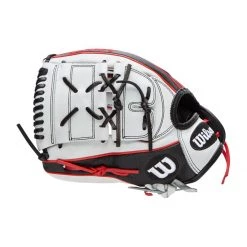 Deals ⌛ Wilson A2000 12.25" Monica Abbott Fastpitch Softball Glove: WTA20RF20MA14GM Black, Grey, Blue ✔️ -Deals glovegear Store 9503 10 21 wilson a2000 12 25 monica abbott fastpitch softball glove wta20rf20ma14gm 31818 4 l
