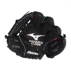 Flash Sale ⌛ Mizuno Prospect PowerClose 10" Youth Baseball Glove: GPP1000Y3RD Black, Red ⌛ -Deals glovegear Store 970f 09 18 30865 5 m