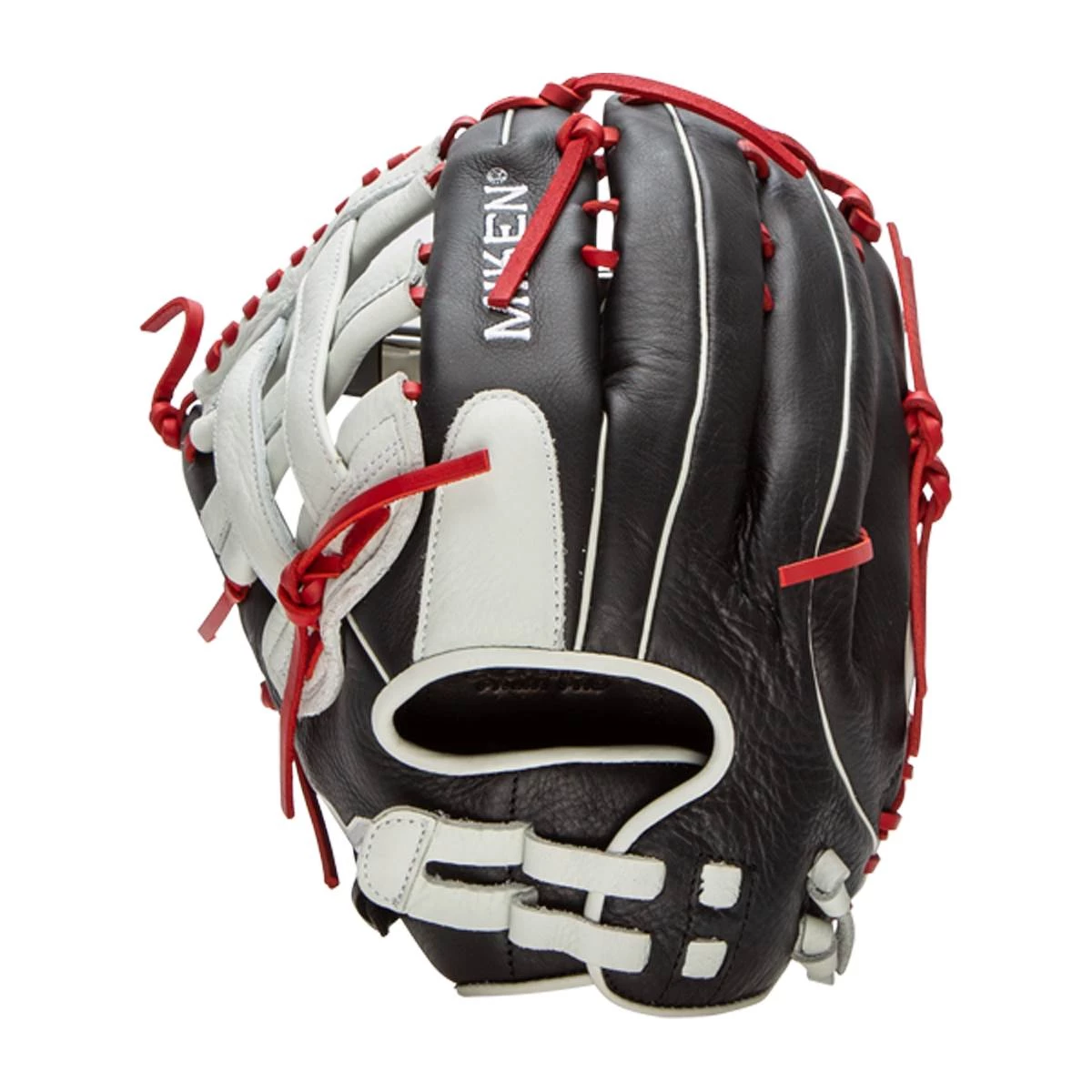 Promo 👍 Miken Player Series 13" Slow Pitch Softball Glove: PS130-PH Black, Red, White ⭐ 6 Promo 👍 Miken Player Series 13" Slow Pitch Softball Glove: PS130-PH Black, Red, White ⭐ - Image 6