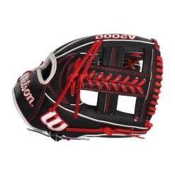 Flash Sale ✨ Wilson A2000 SuperSkin 1785 11.75" Baseball Glove: WBW1000981175 Black, Red 😀 -Deals glovegear Store 98c7 09 20 wilson a2000 superskin 1785 11 75 baseball glove wbw1000981175 33606 4 l