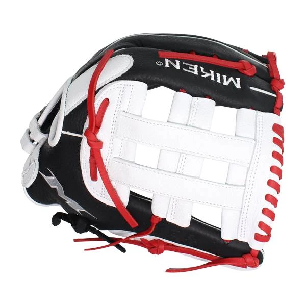 Promo 👍 Miken Player Series 13" Slow Pitch Softball Glove: PS130-PH Black, Red, White ⭐ 10 Promo 👍 Miken Player Series 13" Slow Pitch Softball Glove: PS130-PH Black, Red, White ⭐ - Image 10