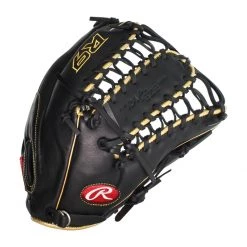 Discount 👍 Rawlings R9 12.75" Baseball Glove: R96019BGFS Black, Gold ❤️ -Deals glovegear Store 9ab9 11 20 rawlings r9 12 75 baseball glove r96019bgfs 33536 3 l