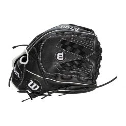 Best Pirce ⌛ Wilson A700 12.5" Fastpitch Softball Glove: WBW100425125 Black, White ✔️ -Deals glovegear Store 9b83 12 21 wilson a700 12 5 fastpitch softball glove wbw100425125 34689 5 l
