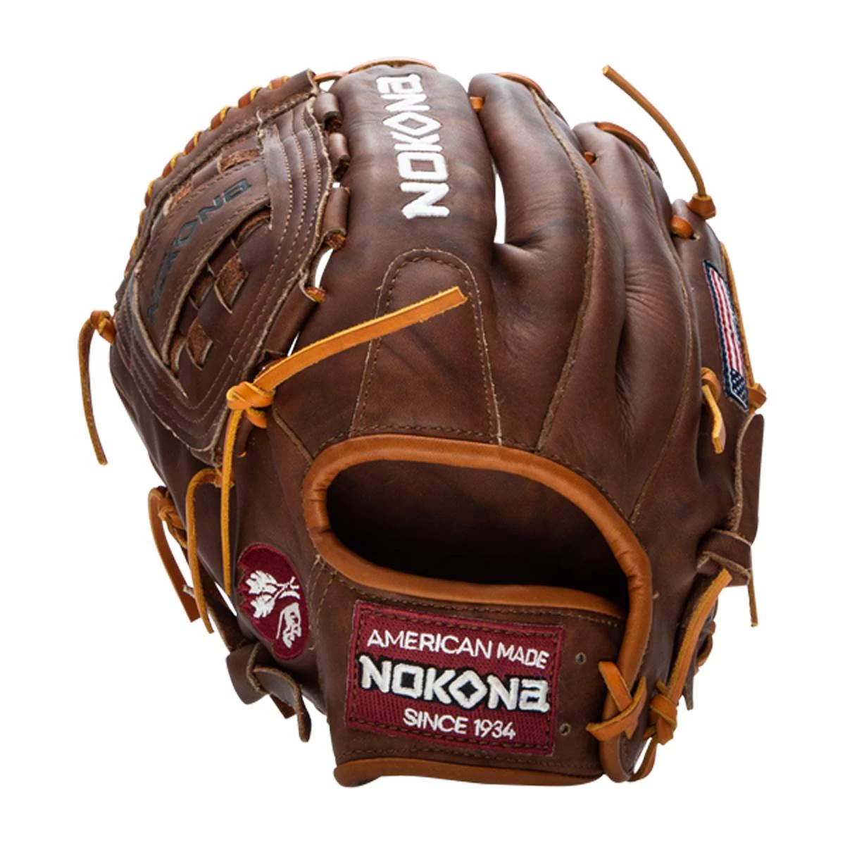 Discount π Nokona Walnut 12" Baseball Glove: W-1200C Brown β¨ 6 Discount π Nokona Walnut 12" Baseball Glove: W-1200C Brown β¨ - Image 6