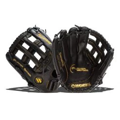 Best reviews of 🤩 Worth Player Series 14" Slow Pitch Softball Glove: WPL140-PH Black, Gold ✔️