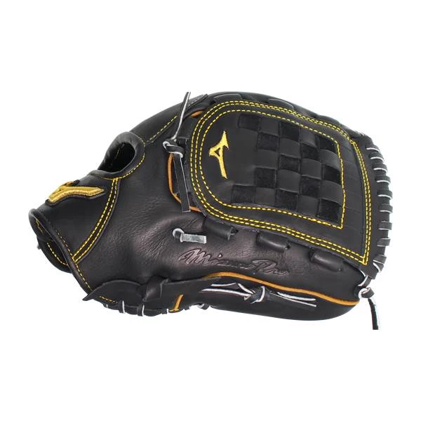 Brand new ✨ Mizuno Pro 12" Baseball Glove: GMP2BK-100DT Black, Yellow ✔️ 3 Brand new ✨ Mizuno Pro 12" Baseball Glove: GMP2BK-100DT Black, Yellow ✔️ - Image 3