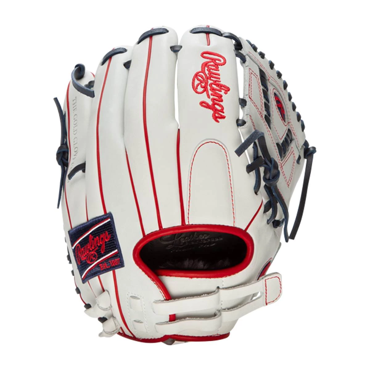 Wholesale 😉 Rawlings Liberty Advanced 12" Fastpitch Softball Glove: RLA120-31WNS Navy, Red, White 😍 7 Wholesale 😉 Rawlings Liberty Advanced 12" Fastpitch Softball Glove: RLA120-31WNS Navy, Red, White 😍 - Image 7
