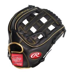 Deals ⌛ Rawlings R9 11.75" Baseball Glove: R9315-6BG Black, Gold 💯 -Deals glovegear Store a11d 11 20 rawlings r9 11 75 baseball glove r9315 6bg 33540 3 l