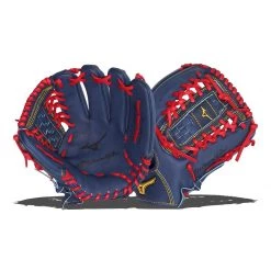 Flash Sale ๐ Mizuno Pro 12" Mike Soroka Baseball Glove: GMP2MS-100DT4 Navy, Red โญ