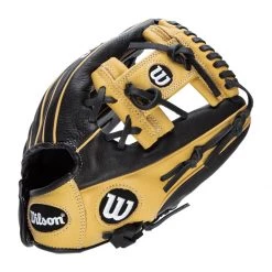 Coupon 🌟 Wilson A500 Siren 11.5" Youth Fastpitch Softball Glove: WBW100419115 Black, Tan ❤️ -Deals glovegear Store a29b 10 21 wilson a500 siren 11 5 youth fastpitch softball glove wbw100419115 34734 3 l