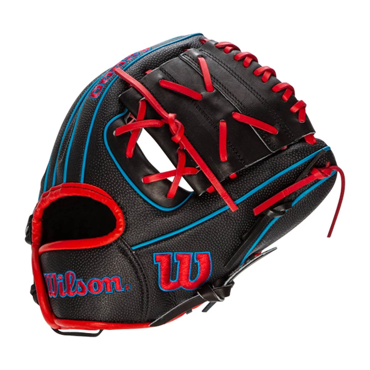 Cheap π Wilson A2000 SuperSkin PFX2 11" Baseball Glove: WBW10039711 Black, Blue, Red β 2 Cheap π Wilson A2000 SuperSkin PFX2 11" Baseball Glove: WBW10039711 Black, Blue, Red β - Image 2