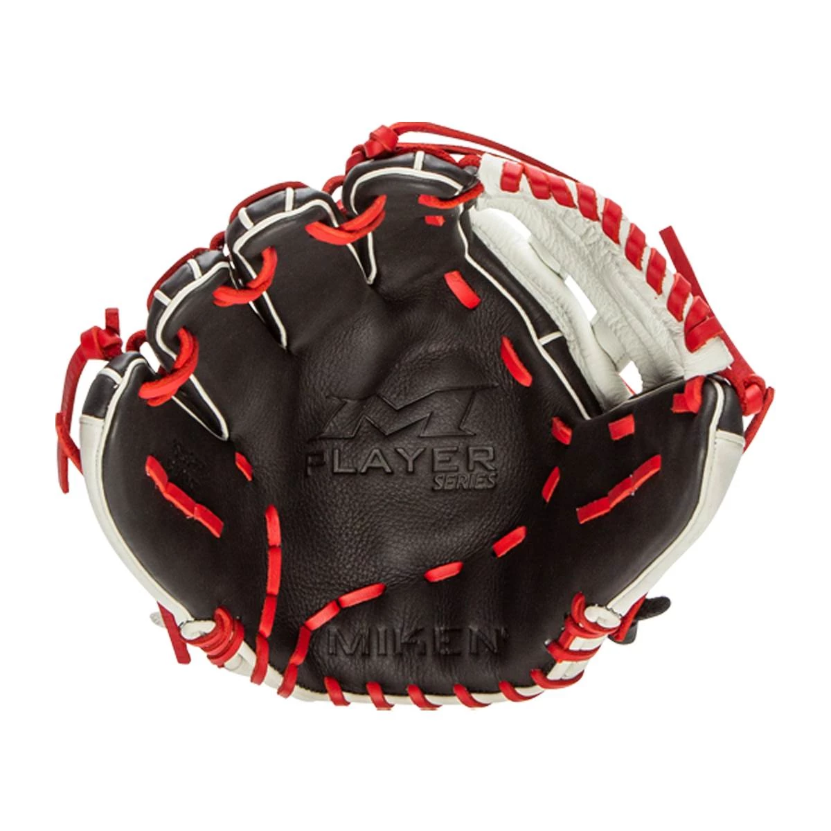 New 👍 Miken Player Series 13.5" Slow Pitch Softball Glove: PS135-PH Black, Red, White ⌛ 6 New 👍 Miken Player Series 13.5" Slow Pitch Softball Glove: PS135-PH Black, Red, White ⌛ - Image 6