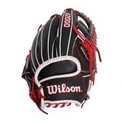 Flash Sale ✨ Wilson A2000 SuperSkin 1785 11.75" Baseball Glove: WBW1000981175 Black, Red 😀 -Deals glovegear Store a4b9 09 20 wilson a2000 superskin 1785 11 75 baseball glove wbw1000981175 33606 7 l