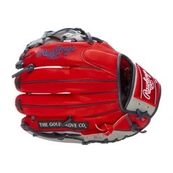 Best Pirce ❤️ Rawlings HOH Mark of a Pro 11.5" Baseball Glove: SP204-2SG Grey, Navy, Red ⭐ -Deals glovegear Store a651 12 21 rawlings hoh mark of a pro 11 5 baseball glove sp204 2sg 34312 5 l