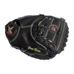 New 😀 All Star Pro Elite 34" Catcher's Mitt: CM3000MBK Black 🌟 -Deals glovegear Store a666 02 19 30949 3 m