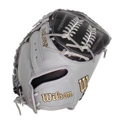 Hot Sale 🎁 Wilson A2000 SuperSkin FPCM 34" Fastpitch Softball Catcher's Mitt: WBW10021834 Black, Grey 🧨 -Deals glovegear Store a821 09 20 wilson a2000 superskin fpcm 34 fastpitch softball catchers mitt wbw10021834 33637 7 l